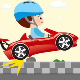 宝宝爱玩具赛车