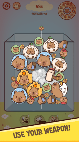 水豚合并(Capybara Merge)