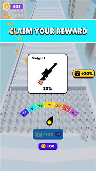Crowd Race Run _ Gun 3D Squad