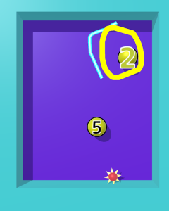 画线围住小球 画线围住小球