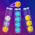 Sort Crypto : Coin Sort Puzzle Game