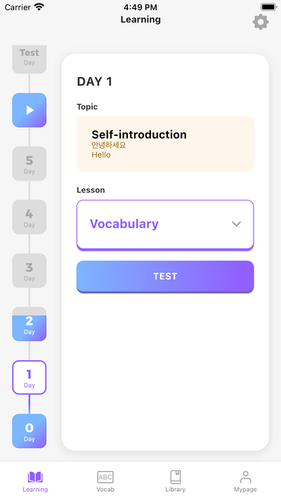lingory韩语学习app